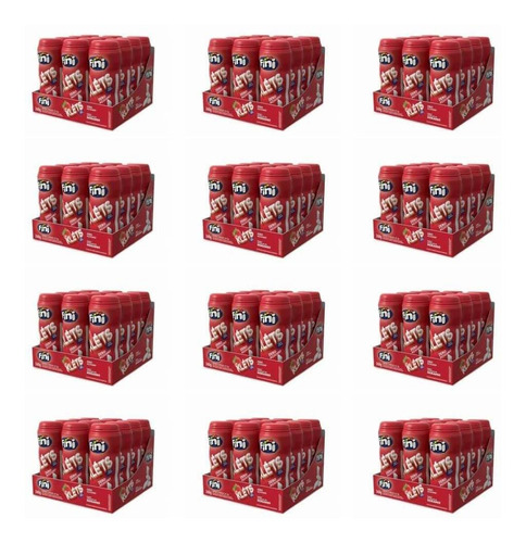 Fini Chicle Klets Morango 12x30g (kit C/12)