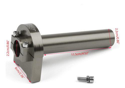 Acelerador Giratorio Cnc Para Scooter, Motocicleta Dirt Monk