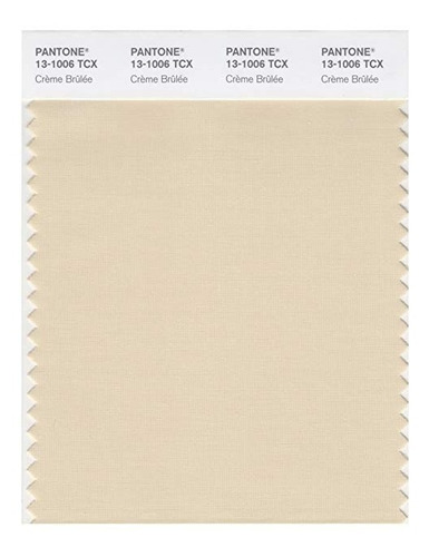 Tarjeta De Swatch Del Color Pantone Inteligente 13-1006x, Cr