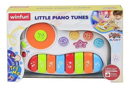 Mi Primer Piano Organo Musical Con Luces Winfun Shp Tunishop