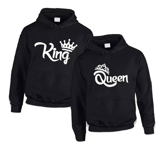 blusa de frio king e queen