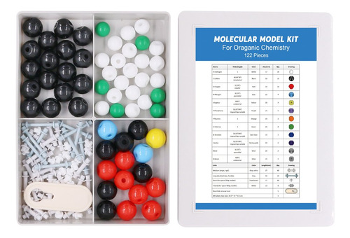 Kit De Modelos Moleculares De Química Orgánica E Inor...