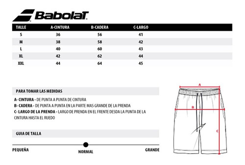 Imagen 4 de 5 de Short Deportivo Hombre Babolat Vertuo Tenis Padel Bolsillo