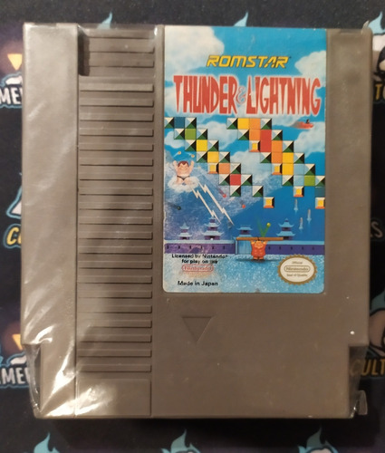 Thunder & Lightning Nintendo Nes Cartucho Colección