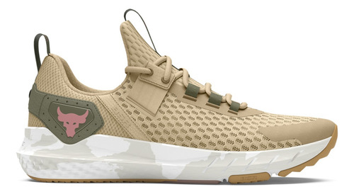 Tenis Under Armour Project Rock Bsr 4 Ufc Beige Unisex