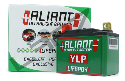 Bateria Lítio 09a Aliant Ylp09b Competição Motos