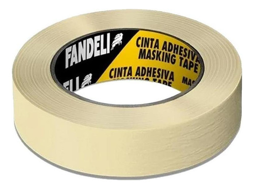 Fandeli Masking Tape Automotriz 12x50 Mejor Adherencia 1pz