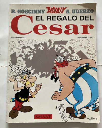 Comic Europeo: Asterix - El Regalo Del Cesar (de Goscinny Y Uderzo). Historia Completa. Editorial Salvat