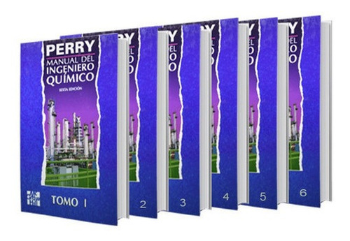Manual Del Ingeniero Quimico Perry, 6 Tomos, Libro