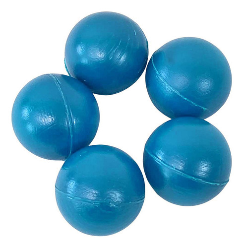 Bolas Bolinhas De Plástico Color Ping-pong Pacote C/200 Unid Cor Azul-turquesa