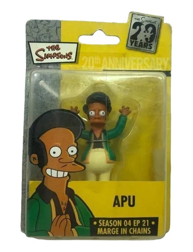 Boneco Apu The Simpsons Aniversário De 20 Anos