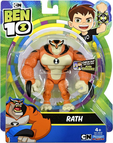 Figura Rath Ben 10 Articulada Original Cartoon Network