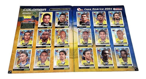 Album Copa America 2004 Peru, Completo (Usado)