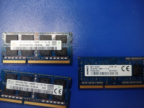 Ram 4 Gb Pc3l-12800s (ddr3) Para Laptop (Usado)