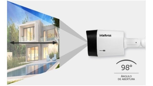 Imagem 8 de 10 de Câmera Segurança Preta Intelbras Vhd 1220 B Ultima Geração