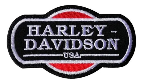 Parche Bordado Harley Davidson Motorcycles , Usa