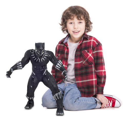Boneco Pantera Negra Ultimato Marvel End Game 55 cm Mimo Toys