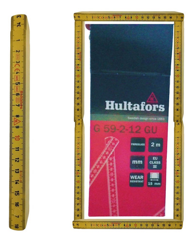 Kit Com 10 Metros Sueco Hultafors G59 - 2-12 Fibra De Vidro