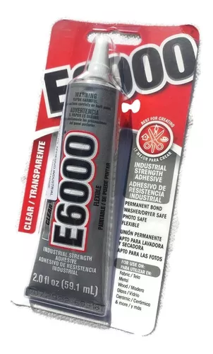 Como usar pegamento E6000 - Using glue E6000 