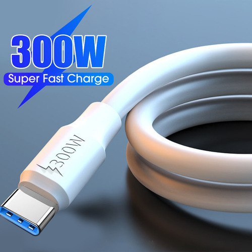 Cable Usb Tipo C 300w Carga Rápida Y Datos Para Teléfono