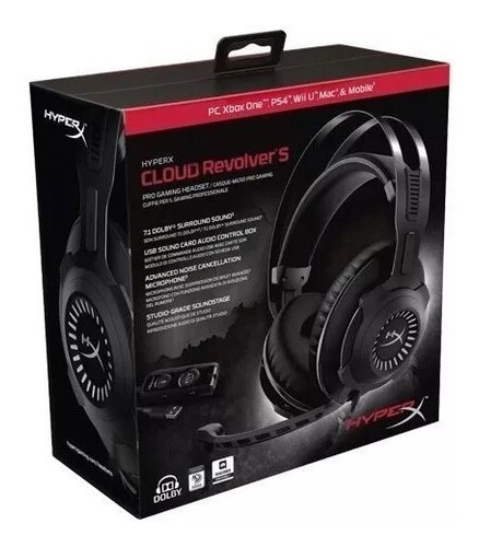 Auriculares Gamer Hyperx Cloud Revolver S Notebook Celular