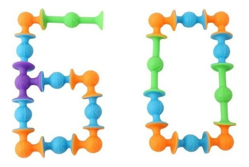 Shaoke 72 Piezas Juguetes Educativos For Niños Squigz