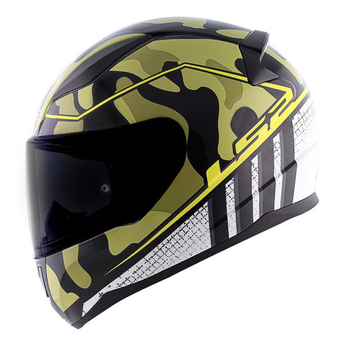 Capacete Fechado Ls2 Ff353 Rapid Bravado Amarelo Fxm Tamanho do capacete 58/M