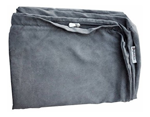 Pulgadas Dogbed4less 41x27x4 De Gran Tamaño: Tela Del Ante D