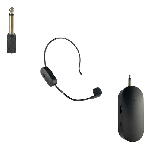 Micrófono Auricular Cabezal Micrófono De 1 Micrófono