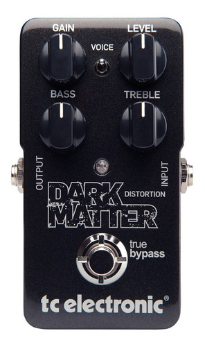 Pedal Efecto Guitarra Tc Electronic Dark Matter Distorsion