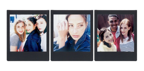 Imagen 3 de 6 de Rollo Fujifilm Instax Square Black Frame Marco Negro