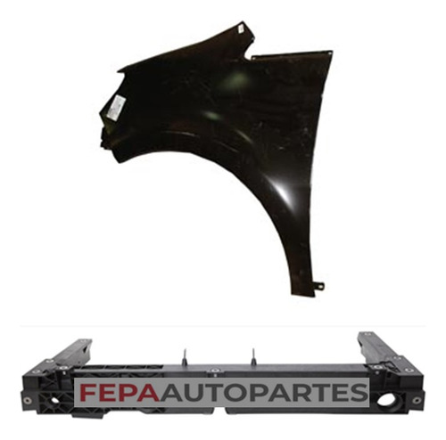 Guardabarro Delantero Fiat Idea 2011 / 2014 Attractive