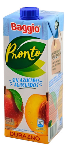 Jugo Baggio Sabor Durazno Sin AzĂșcar Sin Tacc 1 L
