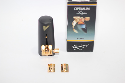 Abracadeira Sax Alto Optimum C.b Prt Vandoren Ref:5982