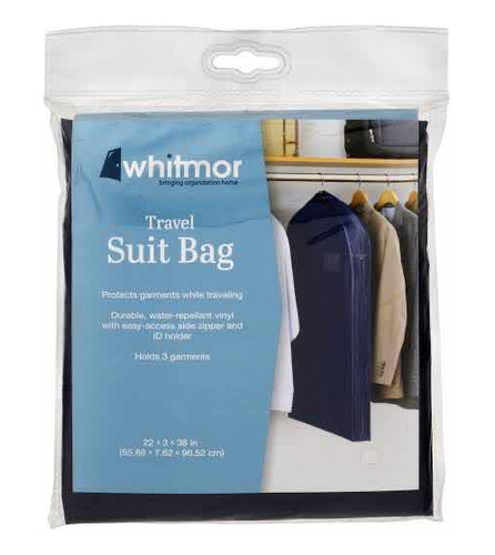 Bolsa Funda Para Trajes, Vestidos Porta Trajes - Whitmor