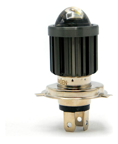 Foco Led H4 Para Moto Tipo Lupa 2 Colores 100 M Alcance