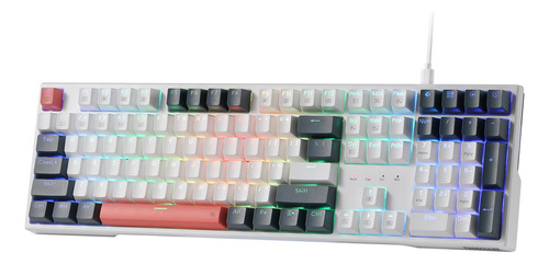 Teclado Mecánico Redragon K668 Rgb - 104 Teclas + 4 Teclas R