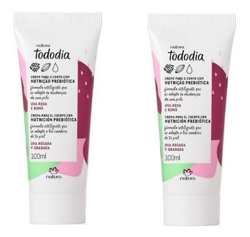 Imagen 1 de 1 de Natura Tododía Hidratante Uva Rosa Y Granada Vto 05/2023