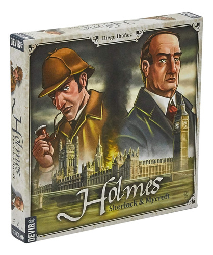 Holmes: Sherlock & Mycroft - Jogo De Tabuleiro Devir