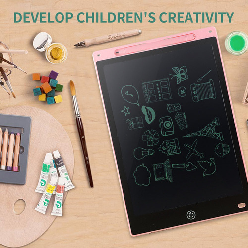 Lousa Digital Lcd Tablet Para Escrever E Desenhar Tela 10
