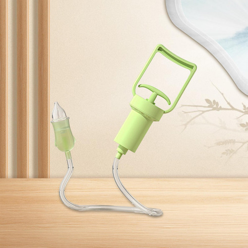 Dispositivo De Sucção Nasal Forte Sucção Manual Verde