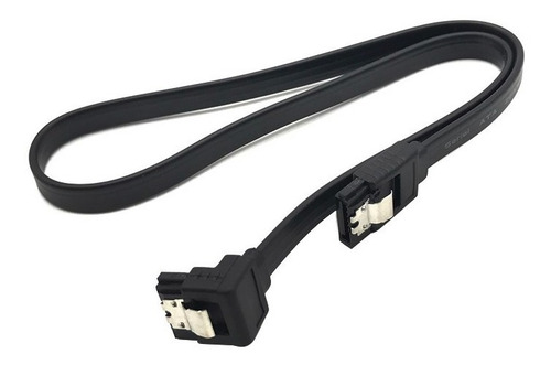 Imagen 2 de 4 de Cable Sata 3 Datos 6gbps 50cm Reforzado Traba Calidad Disco