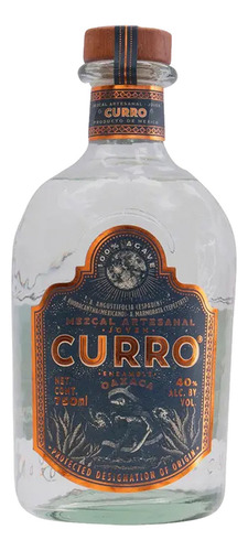Paquete De 3 Mezcal Curro Joven Artesanal 750 Ml