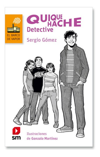 Libro Quique Hache Detective - Sergio Gómez