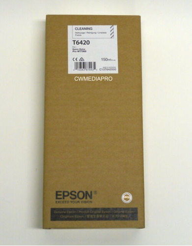 Cartucho Epson Stylus Pro T642 Limpieza Wt7900 150ml T642 /v /vc