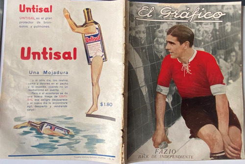 Antigua Revista El Gráfico Nº 686, Fútbol Deportes 9 / 1932