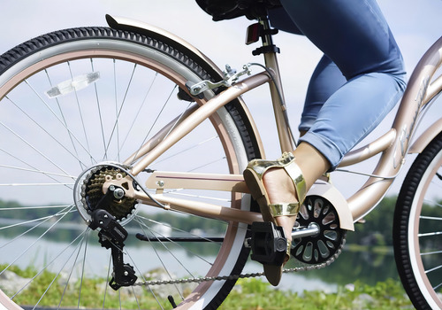 Bicicleta Kent Mujer R26¨ Rosa Gold Tamaño Del Cuadro M