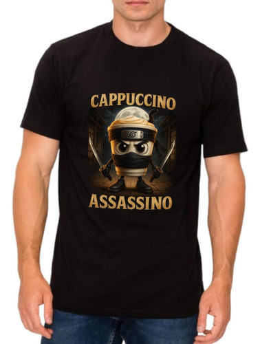 Remeras Pareja The Italian Brainrot Ai Animals Capuccina