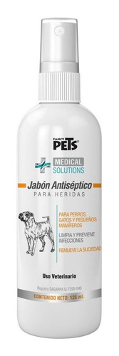 Jabon Antiseptico Para Perros Para Heridas  125 Ml