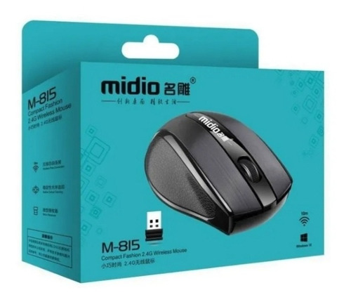 Mouse Inalámbrico Midio M-815 Usb